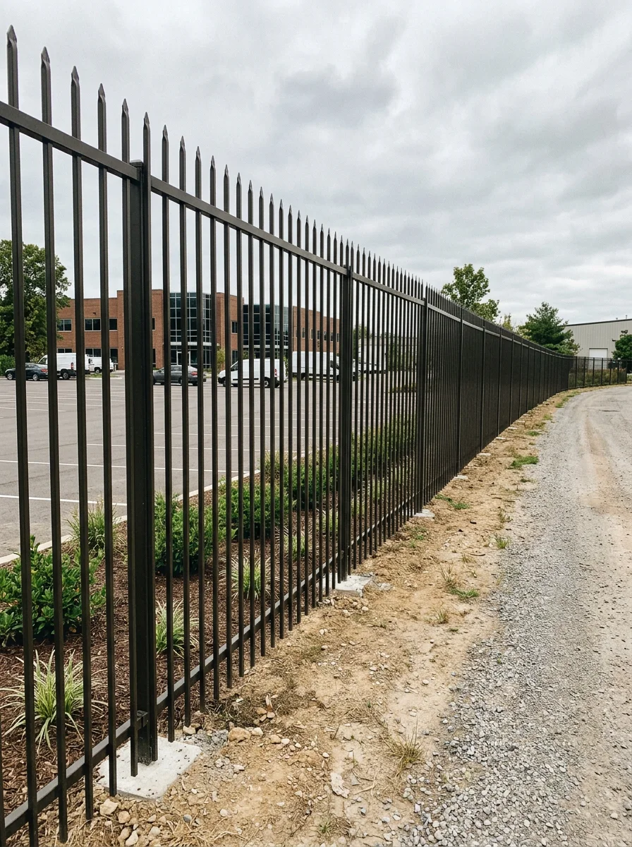 Commercial Iron Fencing